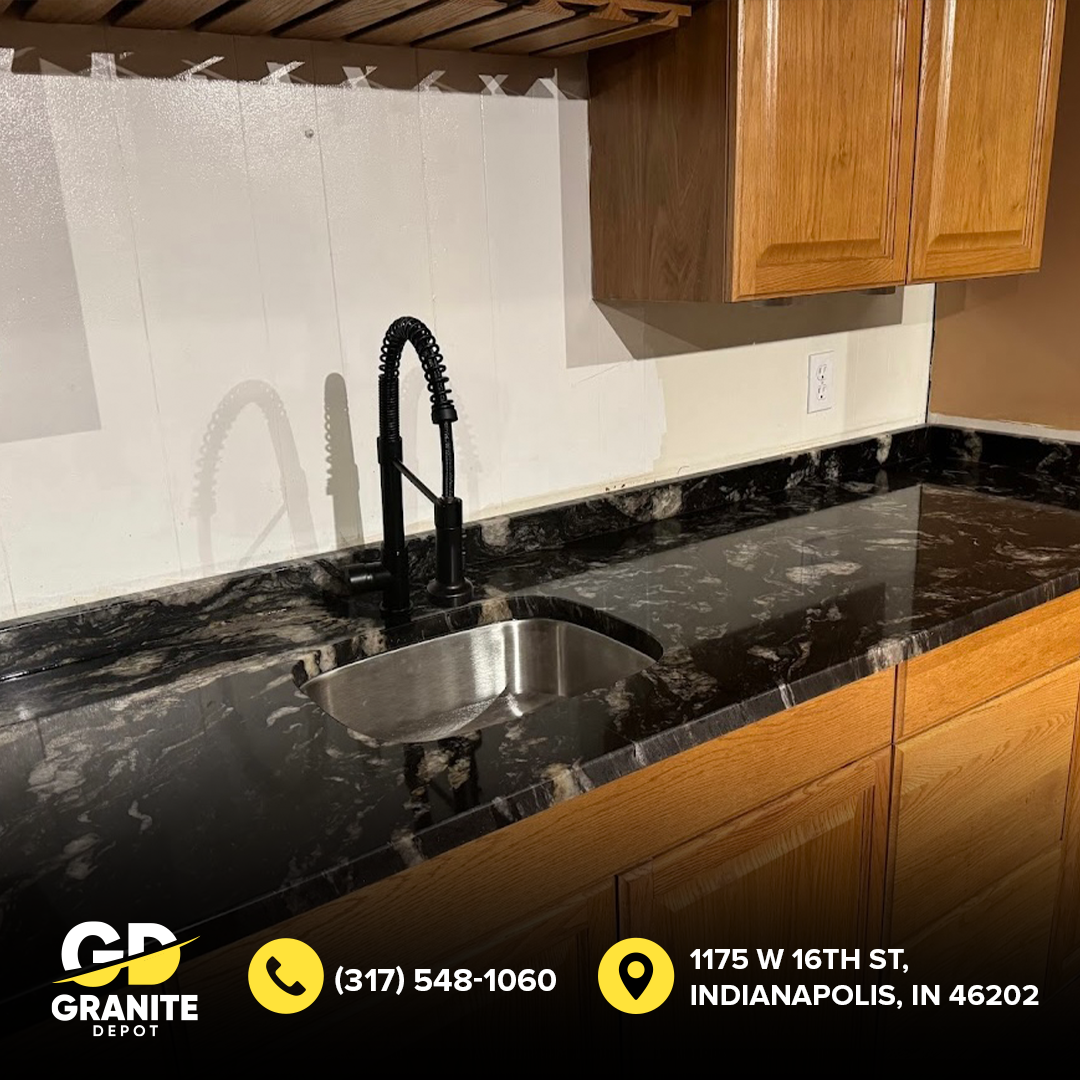 Elevate Your Kitchen with Stunning Titanium Granite Countertops