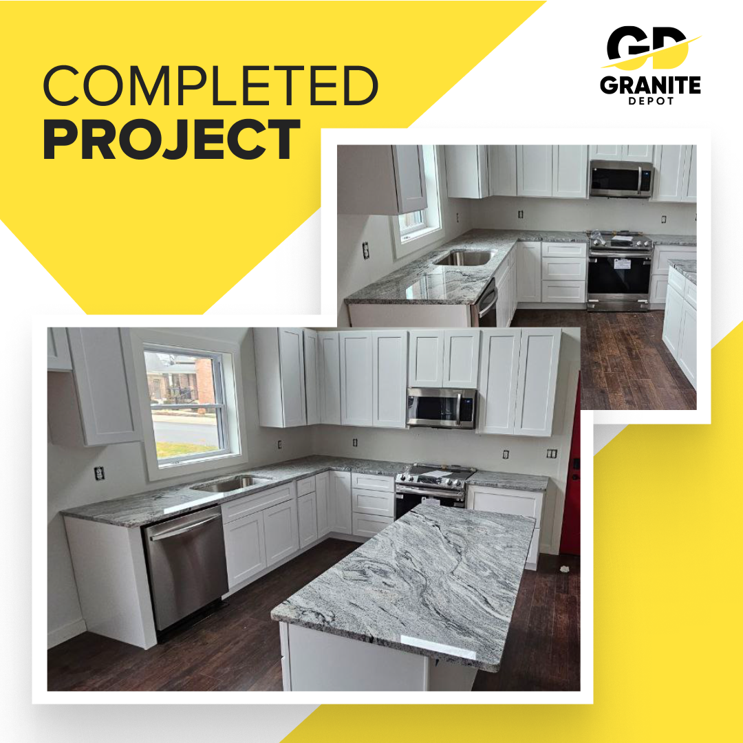 Stylish Viscon White Countertops