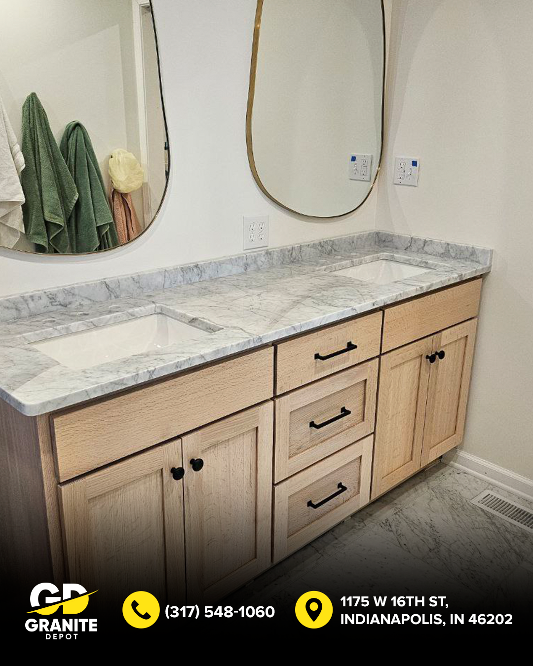 Which is Better for a Bathroom Countertop: Granite or Quartz?
